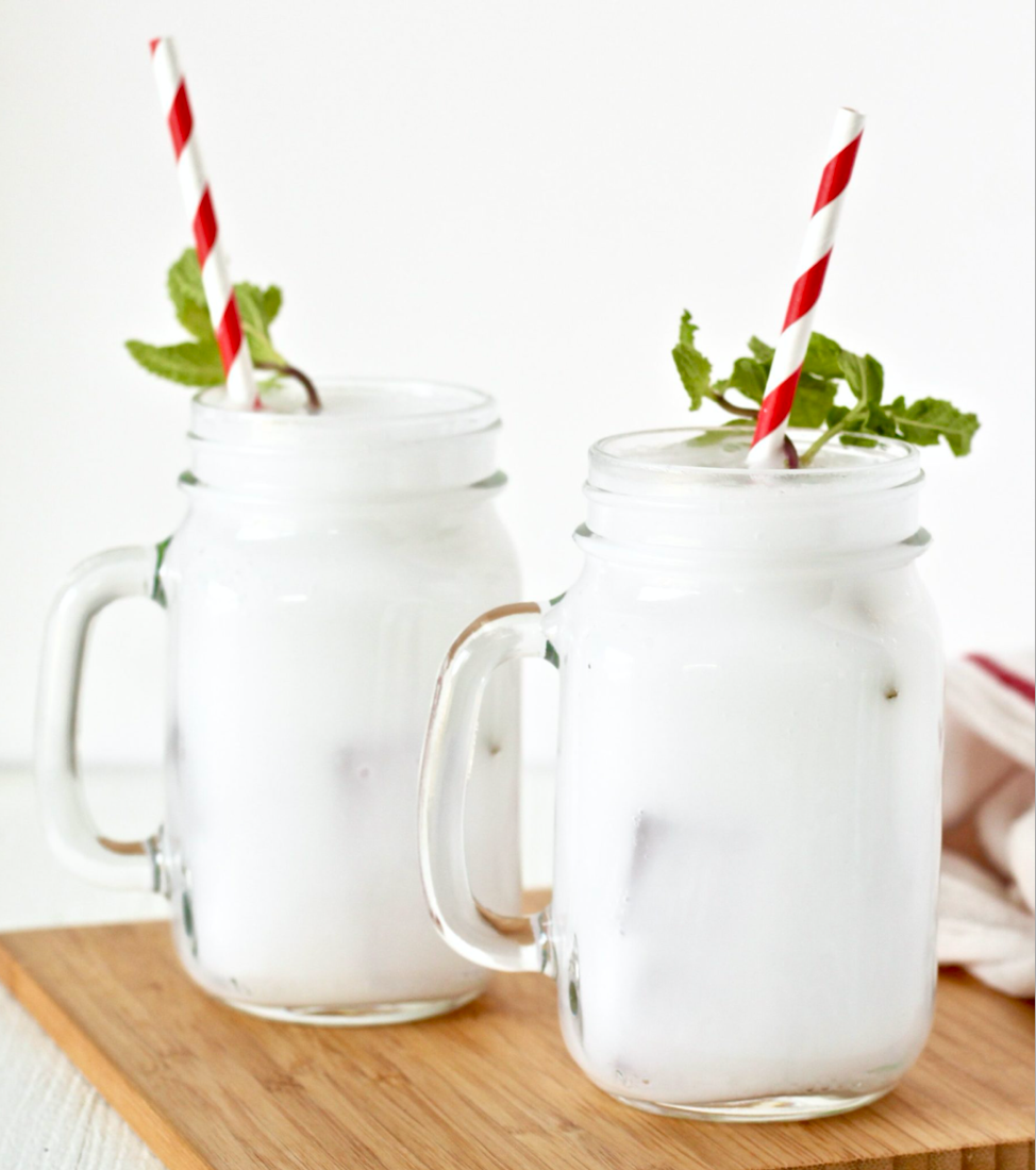 Peppermint Pick Me Up Mocktail